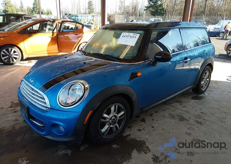 2012 Mini Cooper Clubman z USA, uszkodzony, nr VIN WMWZF3C54CT190089